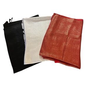 Bundle of Rectangular Festival Style Scarves NWT